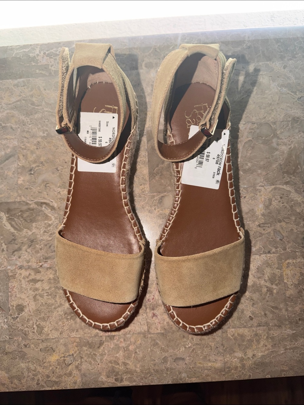 Franco Sarto Women's Pela Open Toe Espadrille Sandals